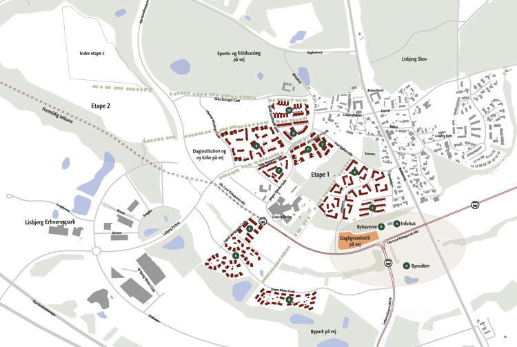 oversigtskort lisbjerg